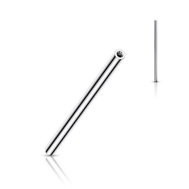 Trådløs push-in barbell av titan
