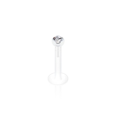 Labret i ptfe med sten i mange forskjellige farger