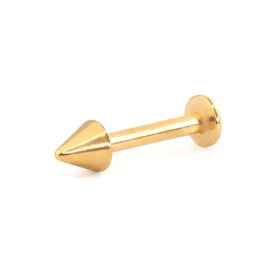 Labret i flere farger med spike