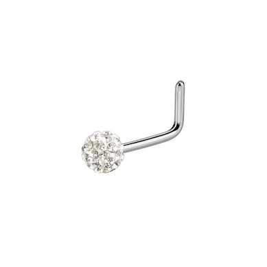 Nostrilpiercing med ferido-kule