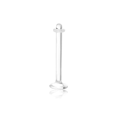 Tungepiercing skjuler og retainer