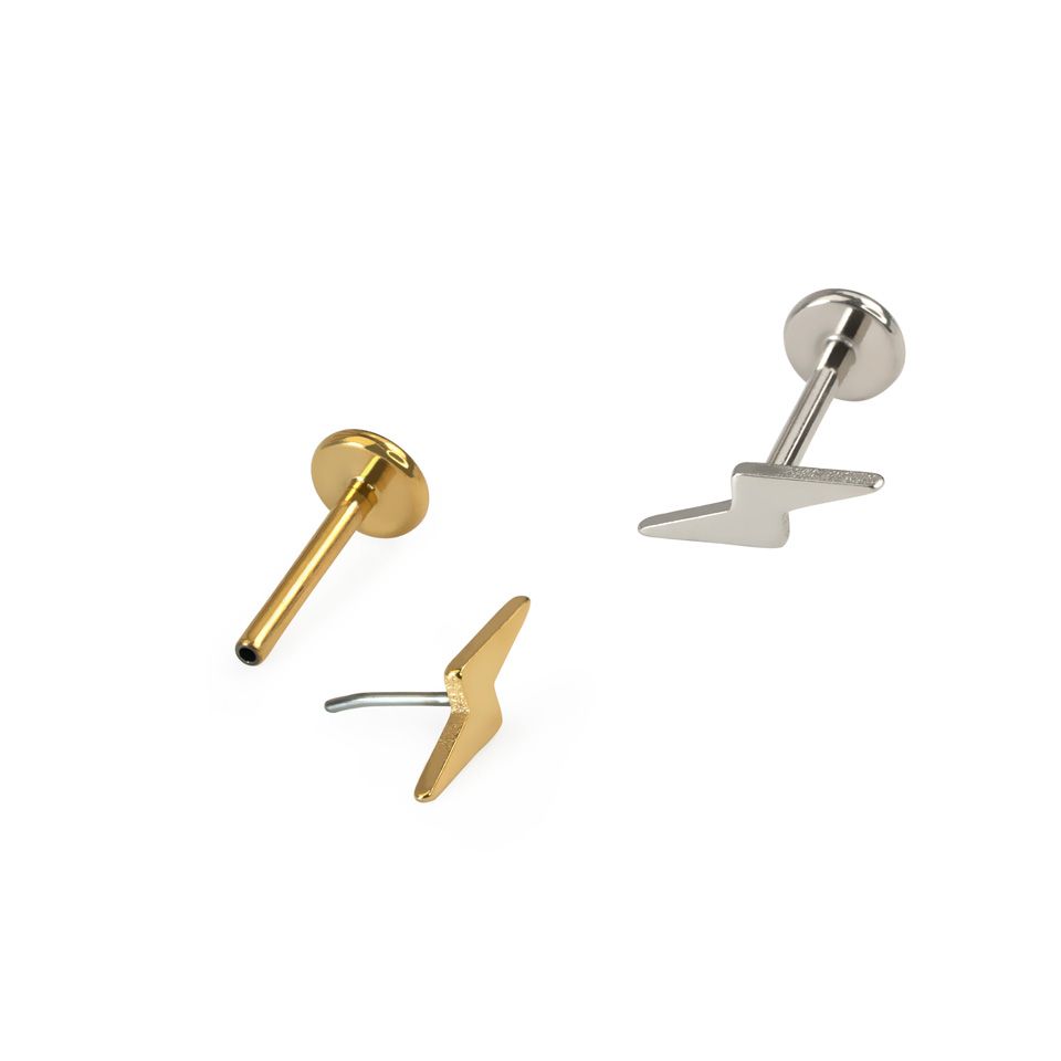 Lynstråle-labret av titan