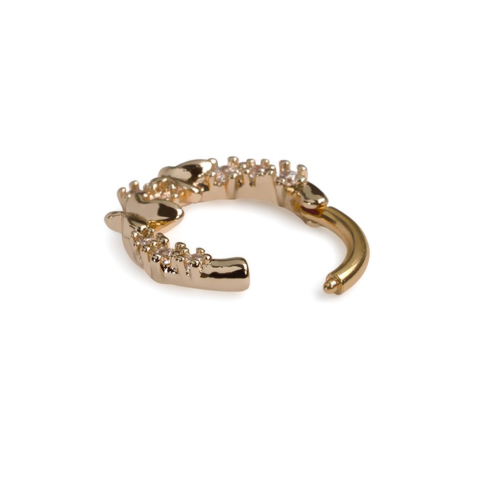 Forovervendt ring med sommerfugler