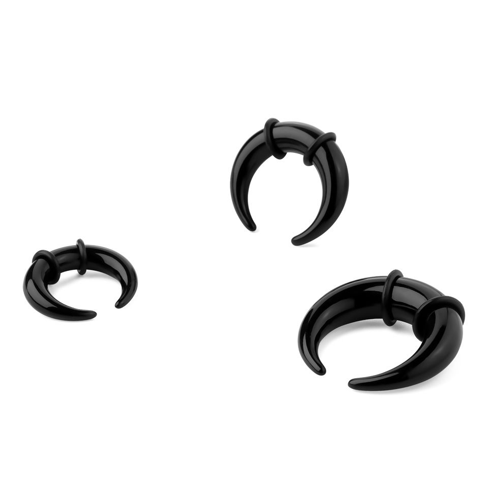 C-formet taper av akryl