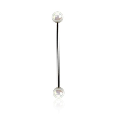 Industrial barbell med metalliske akrylkuler
