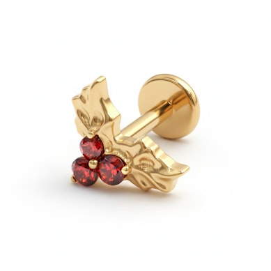 Kristtorn-labret i titan