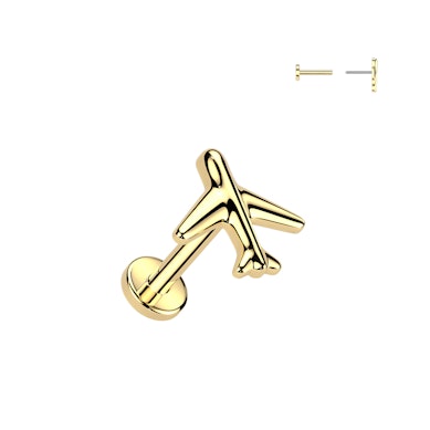 Titanlabret i form av fly