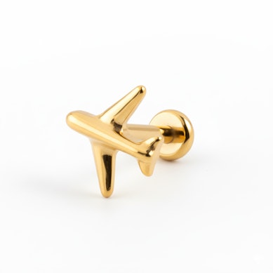 Titanlabret i form av fly