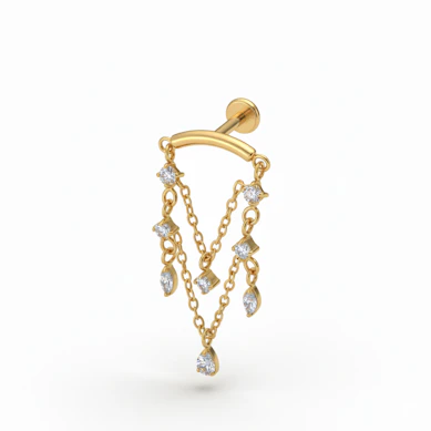 Titanlabret med chandelier-anheng