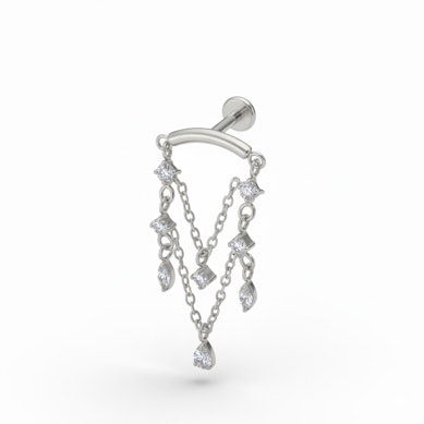 Titanlabret med chandelier-anheng