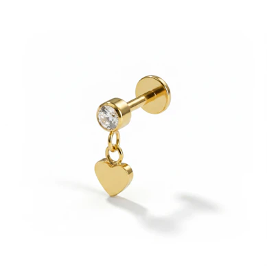 Titanlabret med hjerteanheng