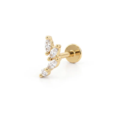 Titanlabret med delikate stener