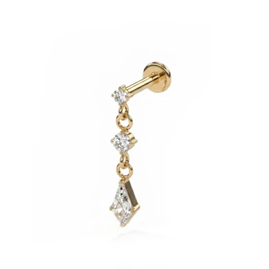 Titanlabret med hengende stener
