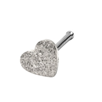 Nesestud med diamanteffekt i form av hjerte