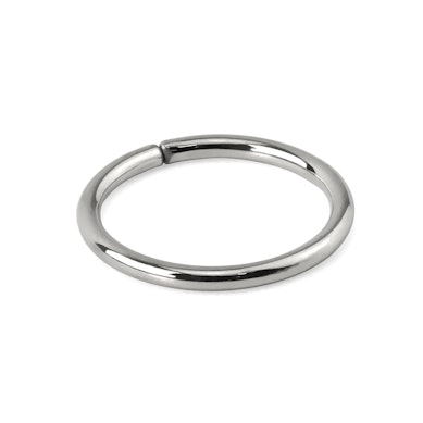 Enkel endeløs ring av titan