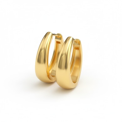 Et par ovale hoopøreringer