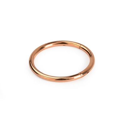 Endeløs ring med hengsel.