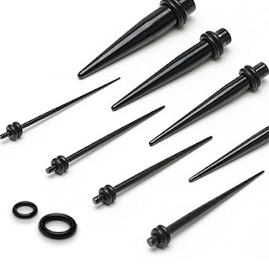 Titaniumsbelagt taper