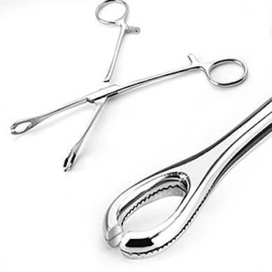 Foerester slotted forceps