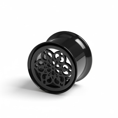 Tunnel i form av blomst og filigran