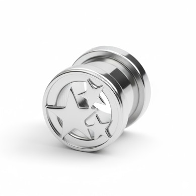 Tunnel med trio av stjerner