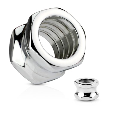 Tunnel formet som mutter