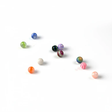 Pakke med 10 akrylkuler