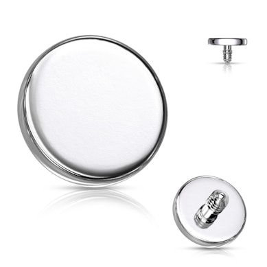 Flat dermal disc
