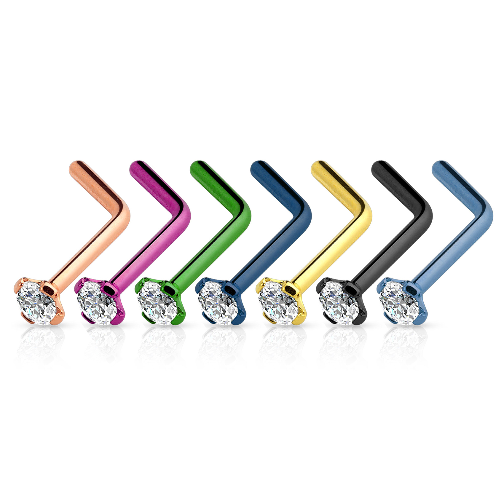 L-formet nesestud med innfattet sten