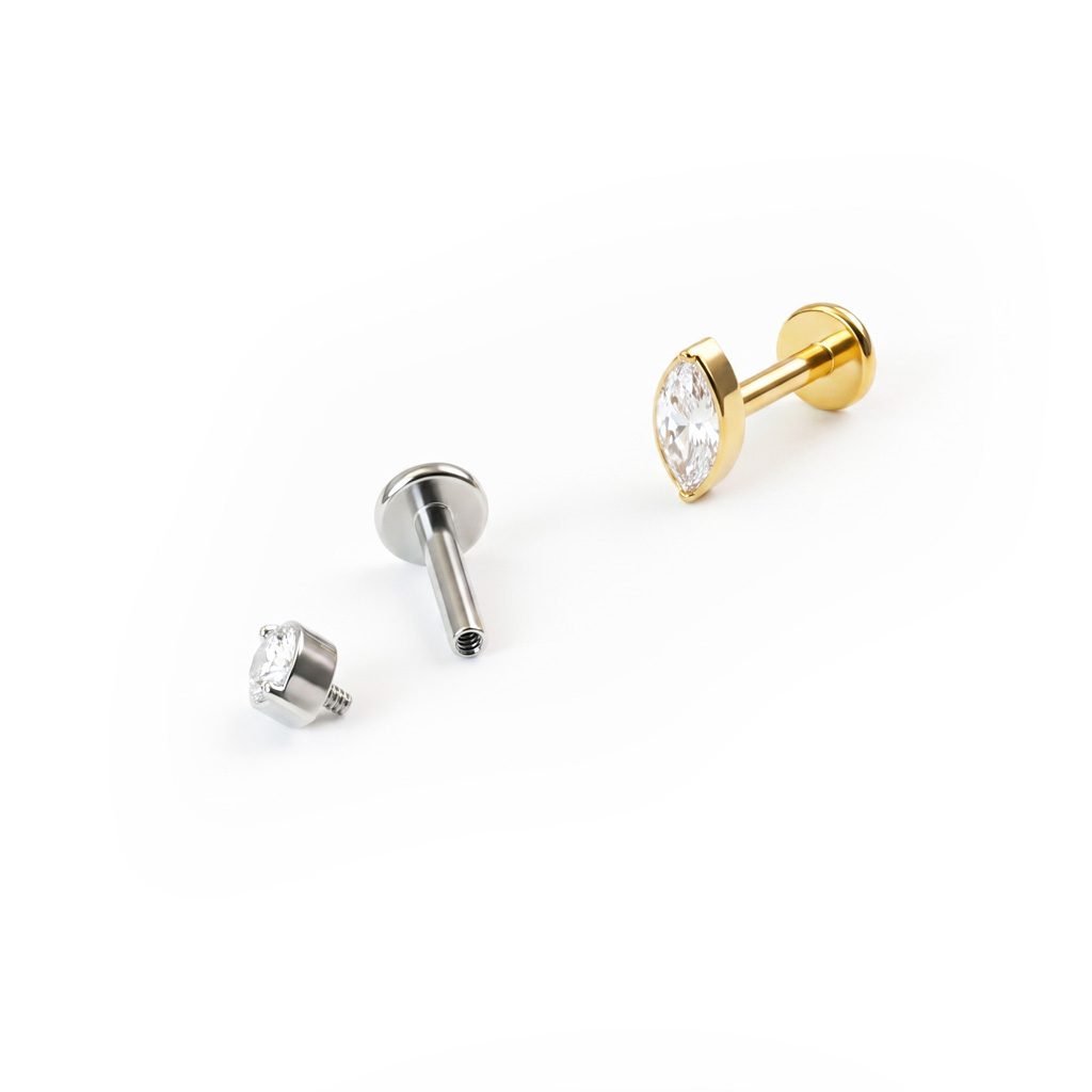 Titanlabret med marquisesten