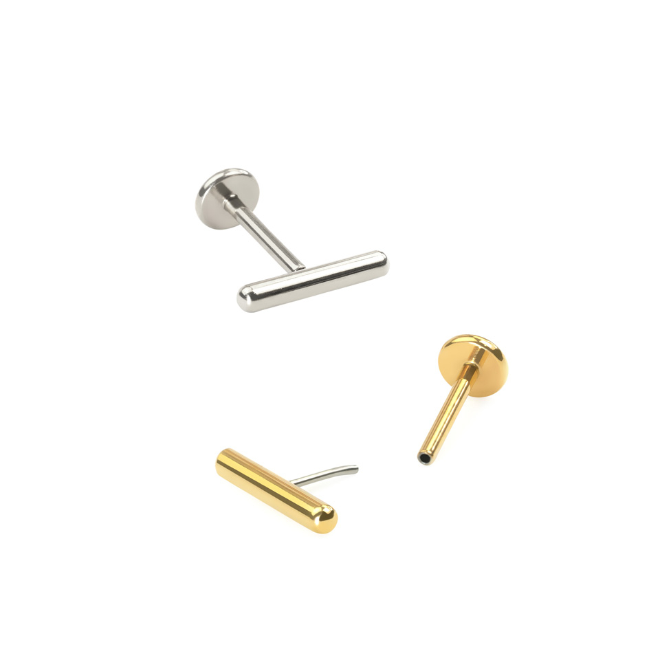 Titanlabret med bar