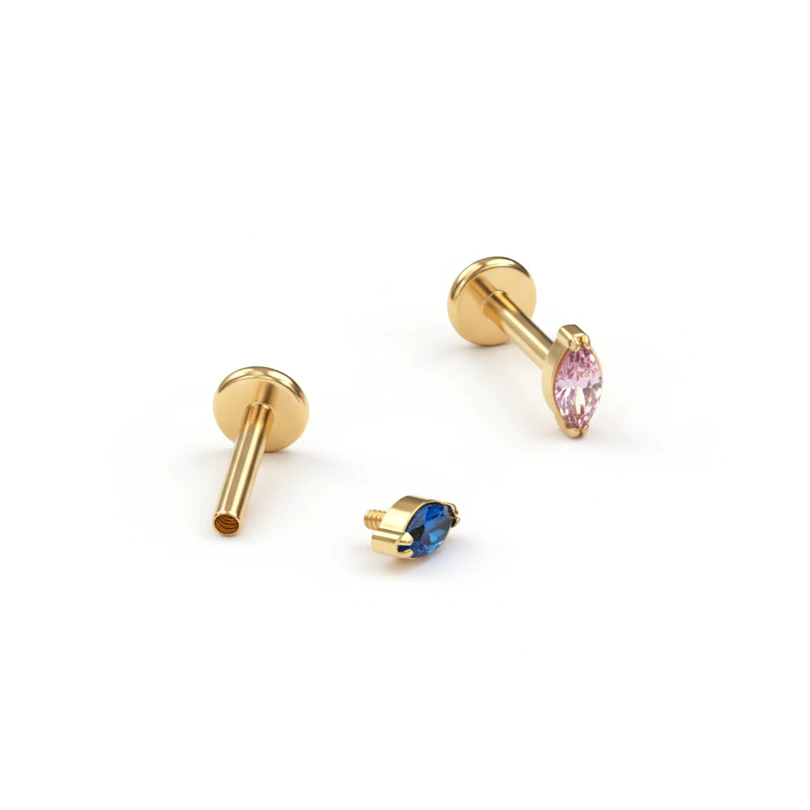 Titanlabret med ulike fargemuligheter