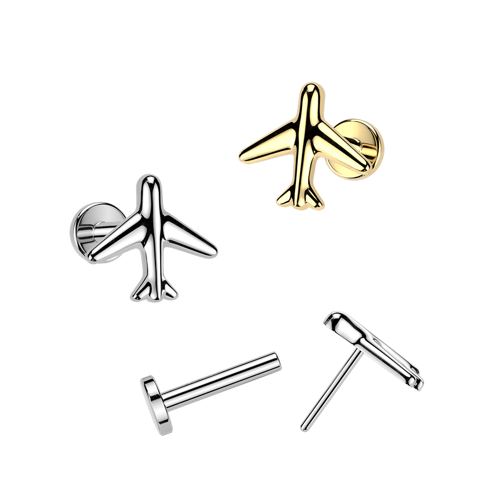 Titanlabret i form av fly