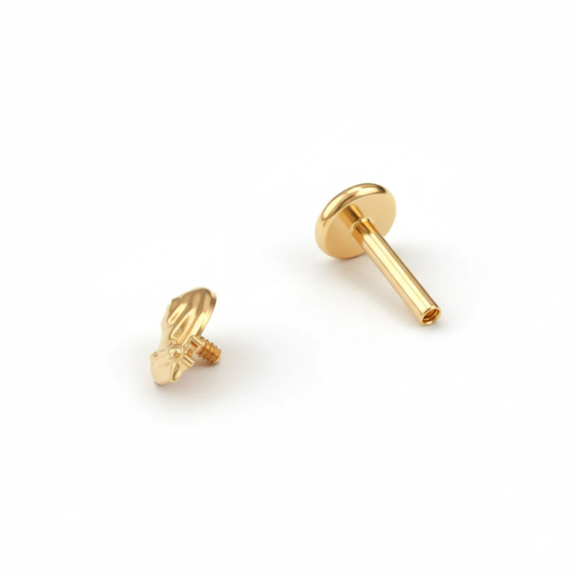 Titanlabret i form av snegle