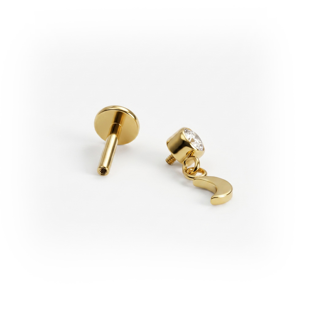 Titanlabret med måneanheng