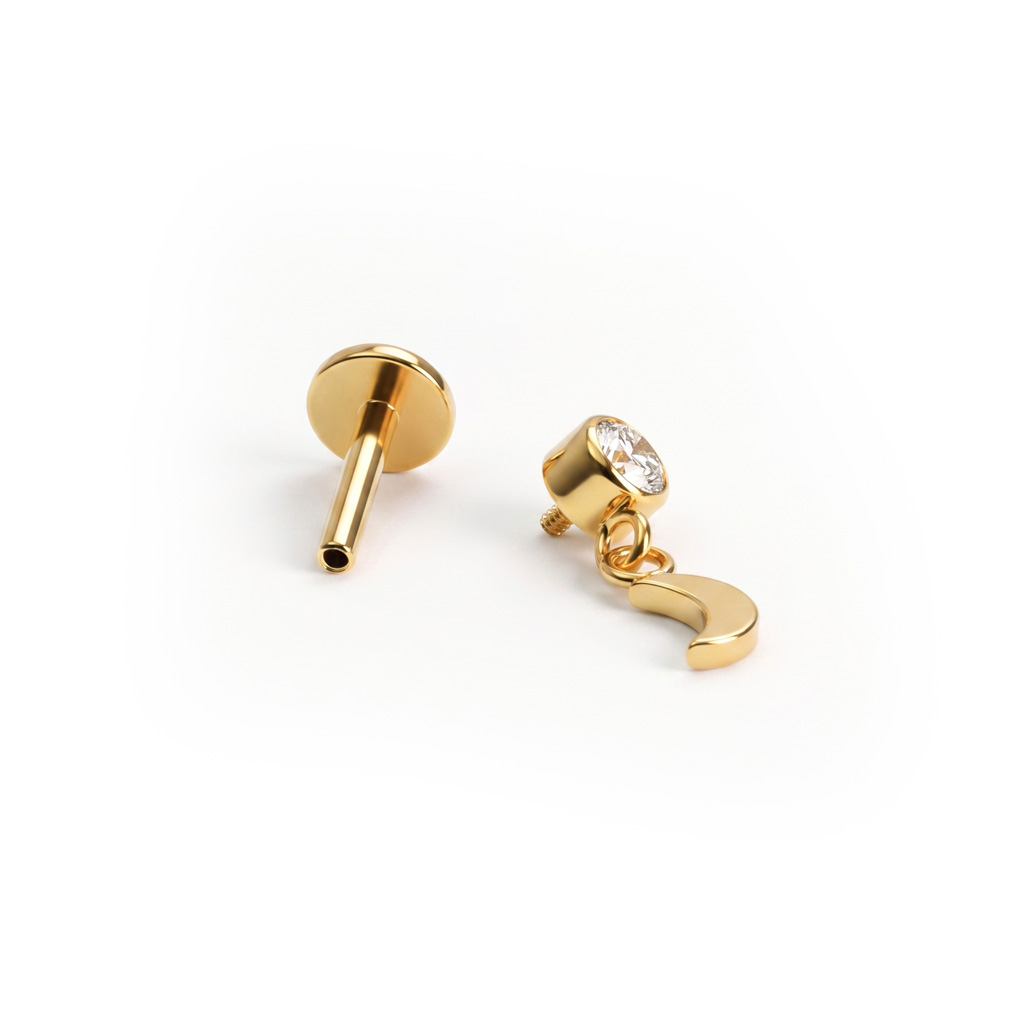 Titanlabret med måneanheng