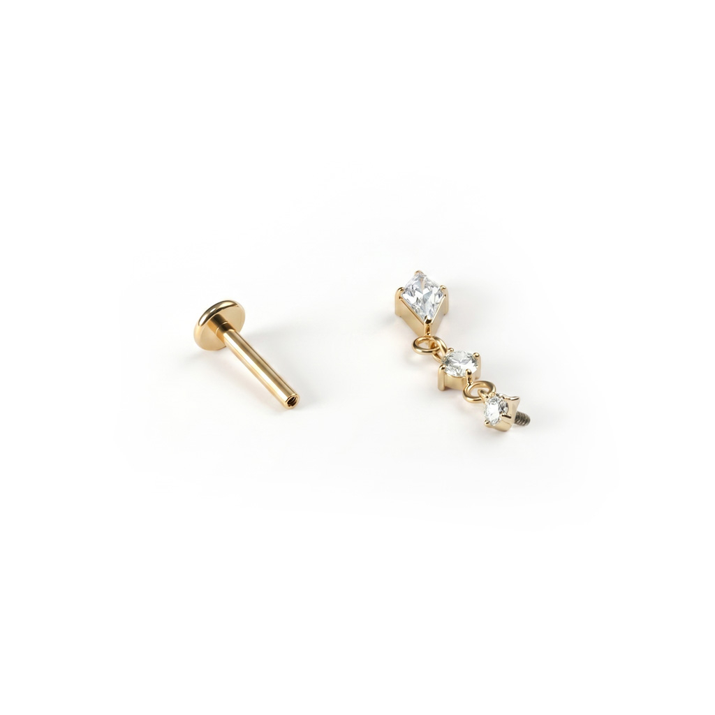 Titanlabret med hengende stener