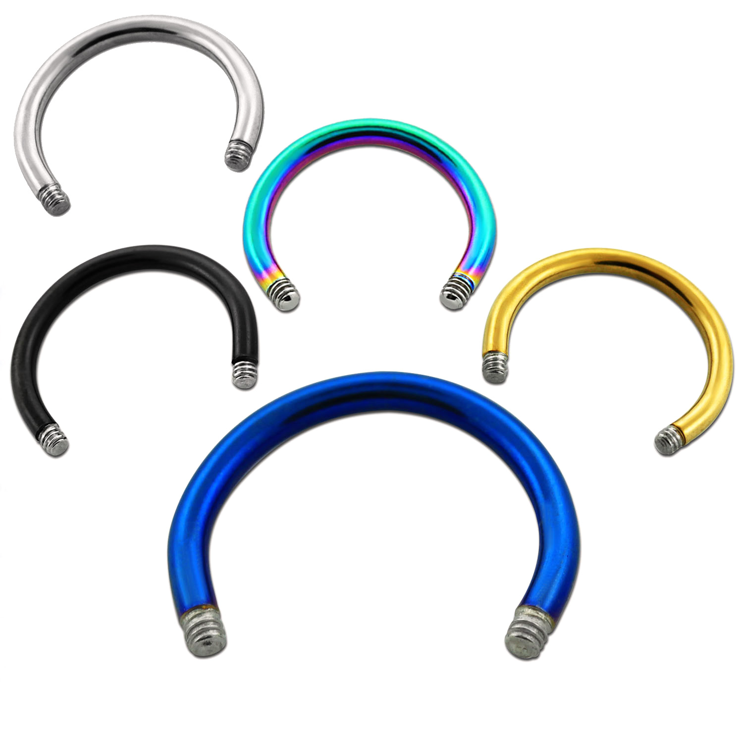 Løs hestesko i flere størrelser