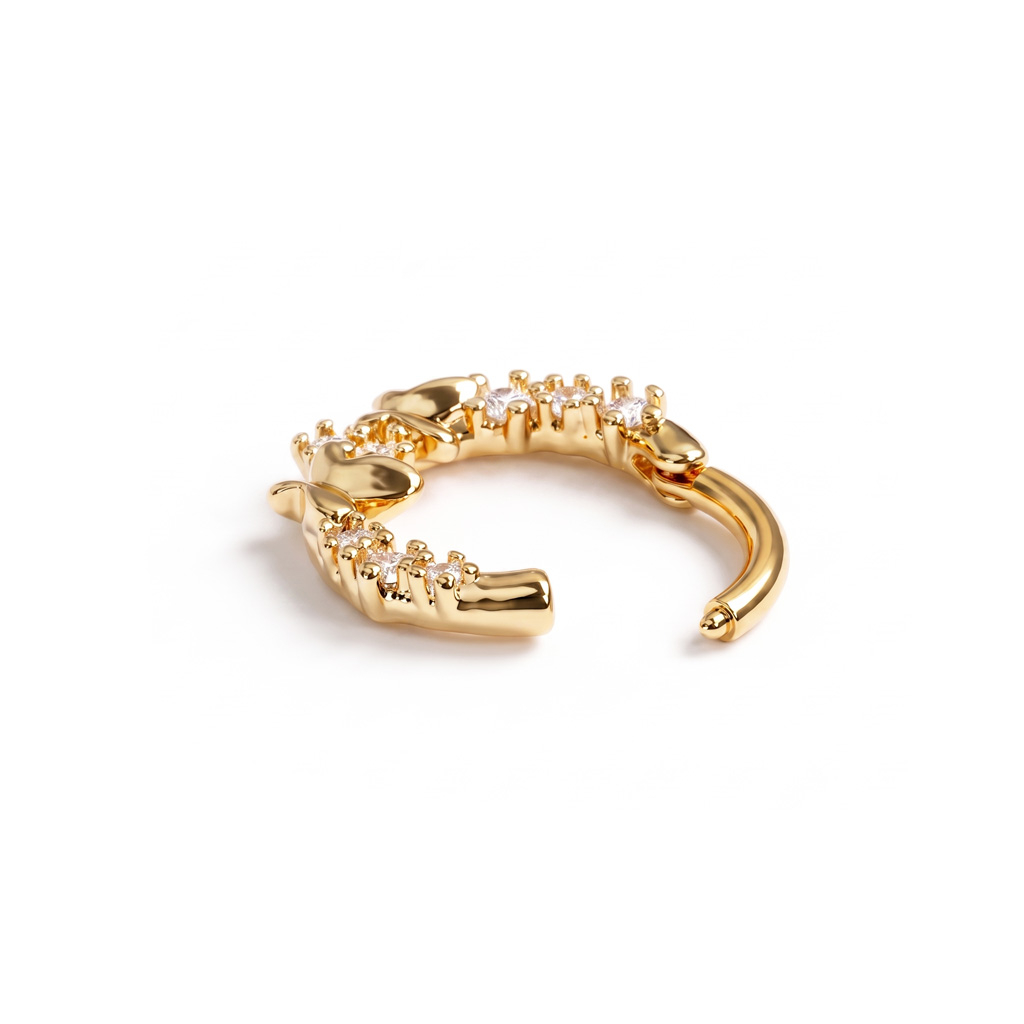 Forovervendt ring med sommerfugler