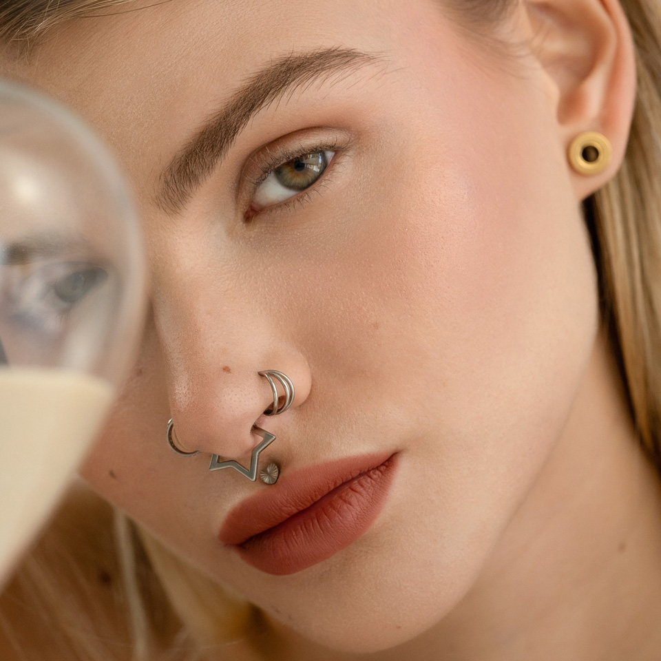 Clickerring i form av stjerne