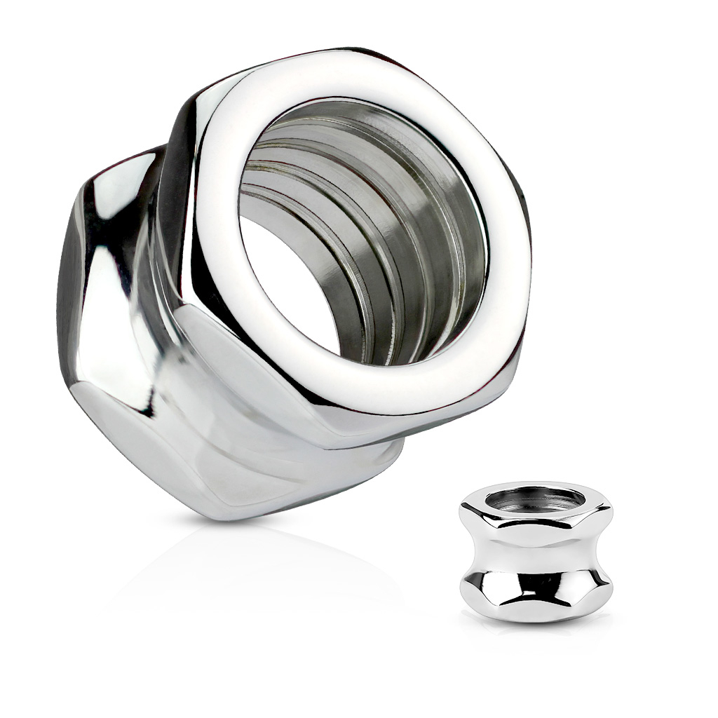 Tunnel formet som mutter