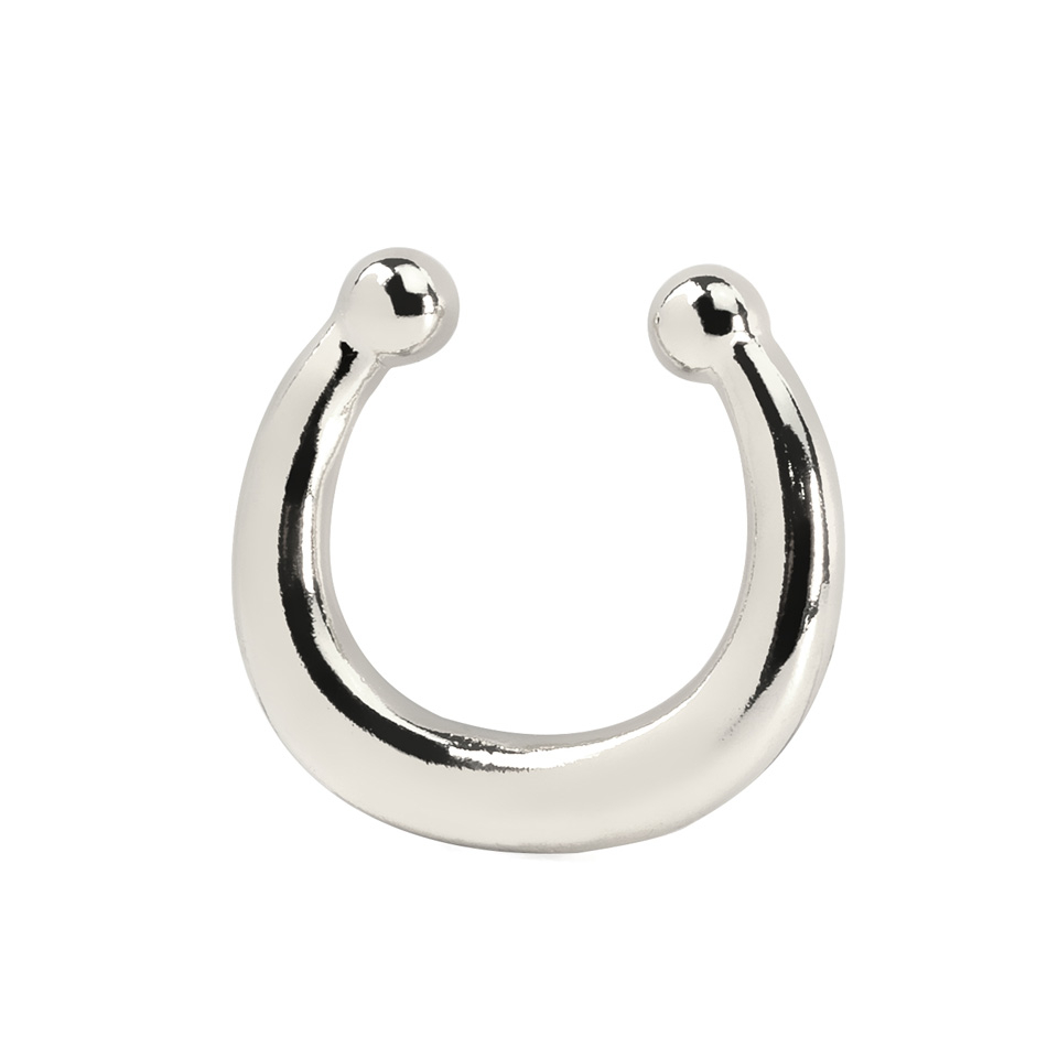 Fake septumpiercing i enkelt design