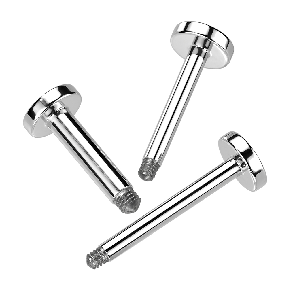 Løs labret av titan