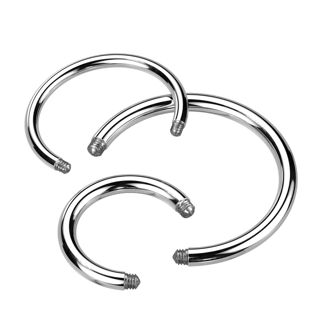 Løs hestesko av titan